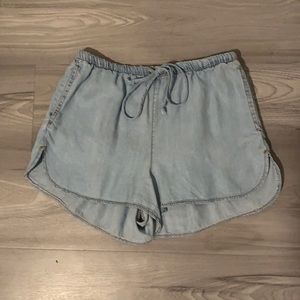 Brandy Melville Jean Look Shorts